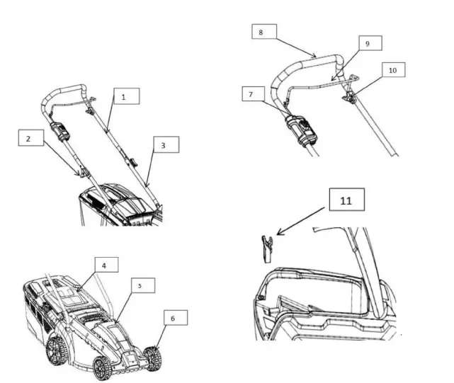 redback E137C 40V Flex Series Cordless Lawn Mower-2