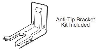 Anti-Tip Bracket Kit