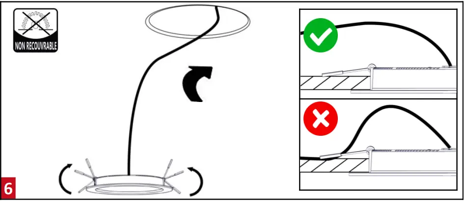 resistex 962410 Doled TW 16W LED Downlight A 06