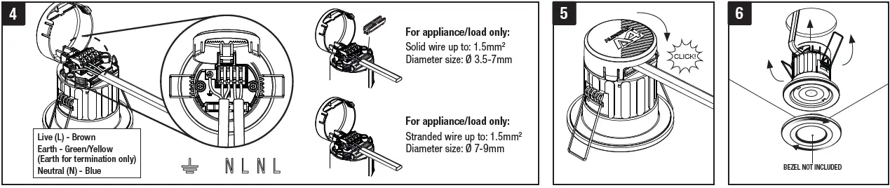 AURORA AU-A4-Fixed-4W-Dimmable-Fire-Rated-Downlight-3000K-FIG-3