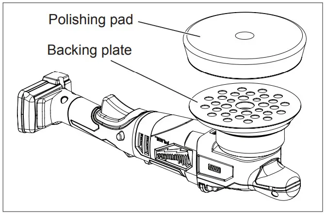 milwaukee M18FROP1500 Random Orbital Polisher - Figure 2