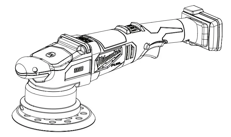 milwaukee M18FROP1500 Random Orbital Polisher