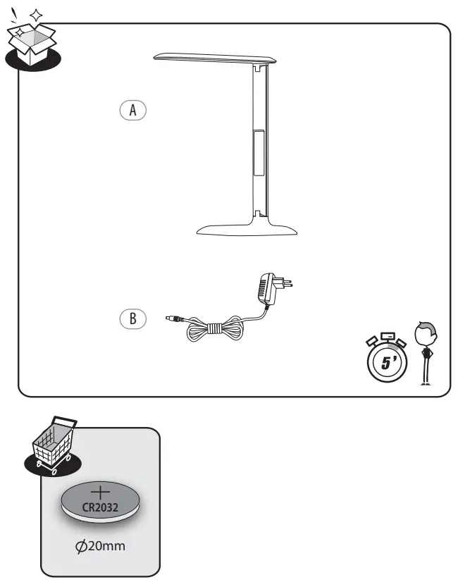 inspire DE26711 Alex Desk Lamp - 1