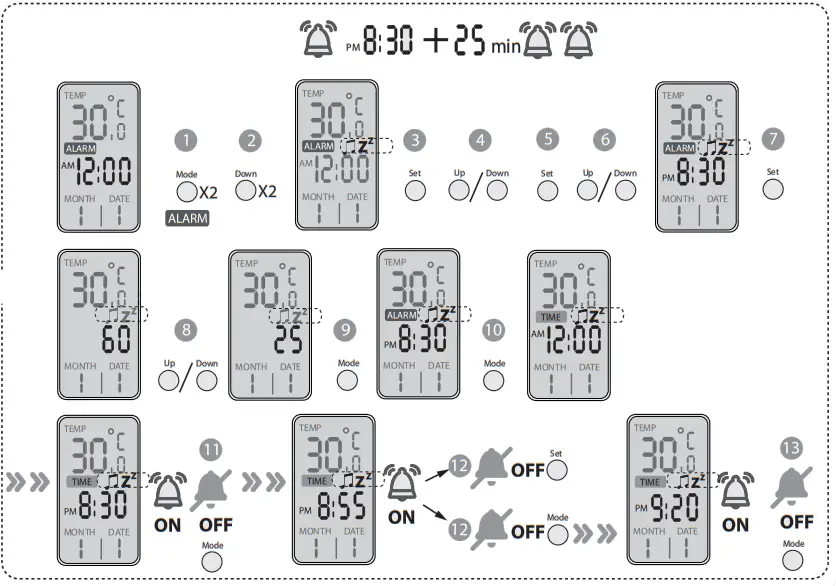 inspire DE26711 Alex Desk Lamp - 12