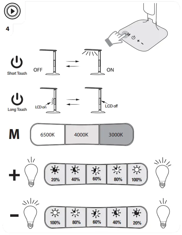 inspire DE26711 Alex Desk Lamp - 5