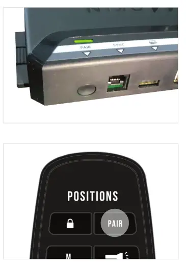 Beautyrest Adjustable Bed Mattress Base - remote