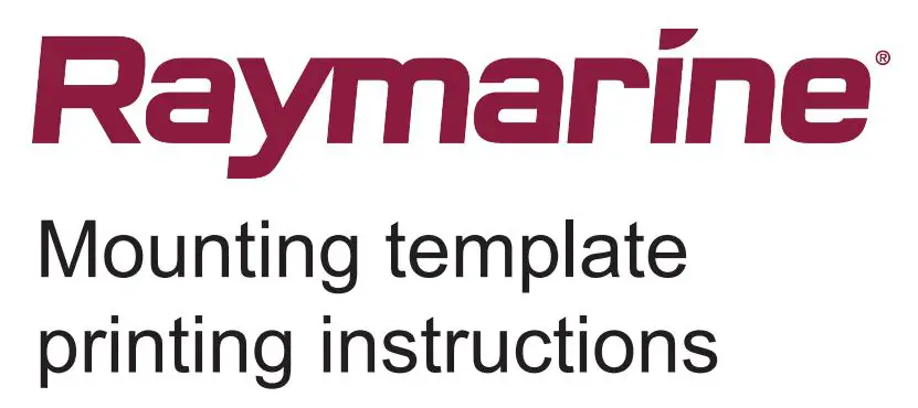 Raymarine RS150 GPS Antenna Instruction Manual