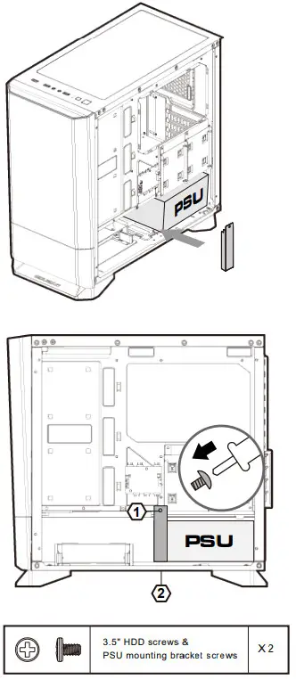 COUGAR MG140 AIR RGB Mini Tower Gaming Case - Figure 5