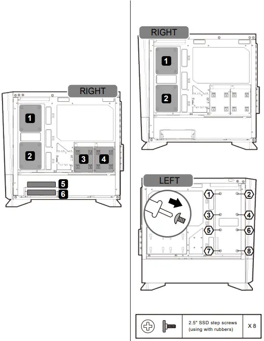 COUGAR MG140 AIR RGB Mini Tower Gaming Case - Figure 6