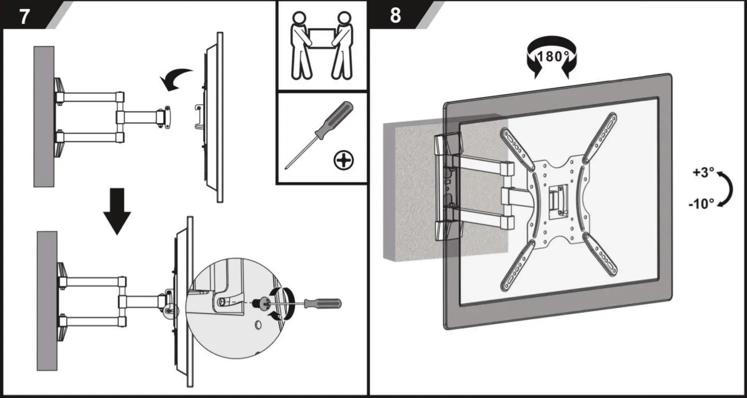 Kogan KAWLM65TA Full Motion - assambley 22