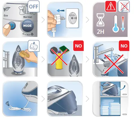 tefal express protect sv9201 steam generator iron-10