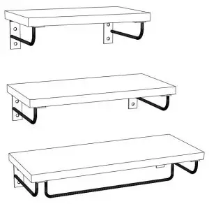 AMADA AMFS17 Floating Shelf