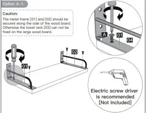 FIG 5 For Option A Installation