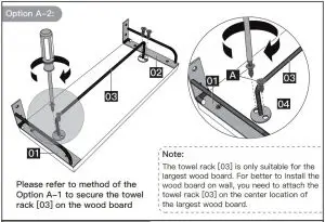 FIG 6 For Option A Installation