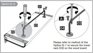 FIG 8 For Option B Installation