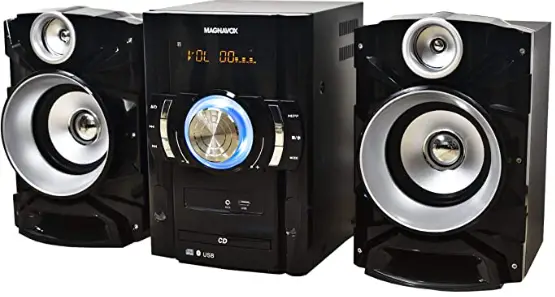 Magnavox MM440 3-Piece CD Shelf System with Digital PLL FM Stereo Radio-PRODUCT