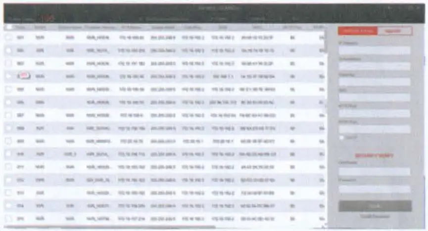 Connection and login