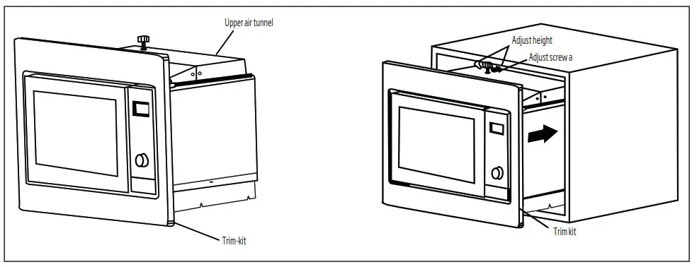 beko mob 17131 x built in 17 litre microwave oven - Installation and connection 2
