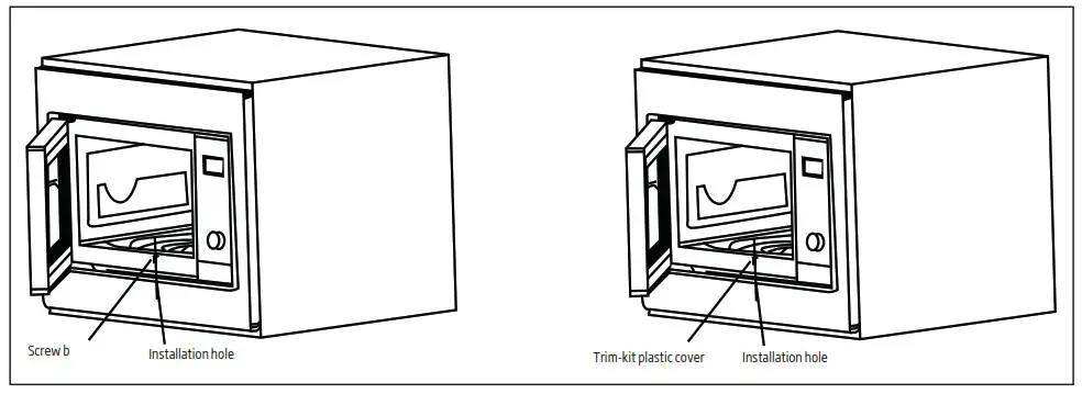 beko mob 17131 x built in 17 litre microwave oven - Installation and connection 3