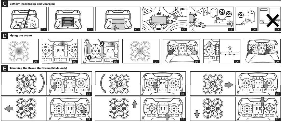 silverlit-FCC84813-Bumper-drone-HD-Instruction-Manual-fig-2
