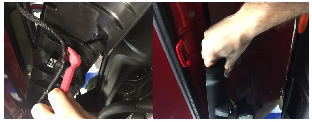 TEAM TECH Jeep JK Keypad Mounting Panel for SP-8100 8 Switch Panel Power System - fig1