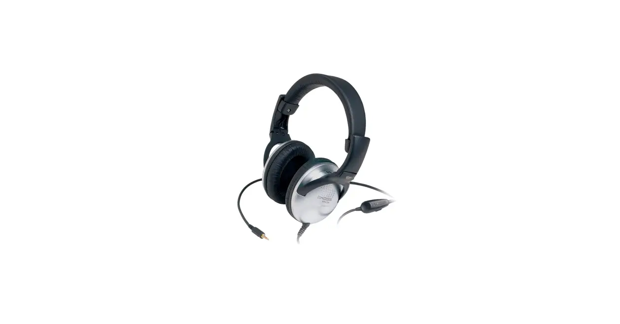 Koss Ur29 Collapsible Portable Headphones User Manuals