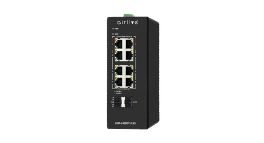 Airlive Igm-642poe-1.25g L2+ Industrial Ring Managed Gigabit Poe+ Switch 4 Poe*30w Plus 2 Sfp Gigabit Ports User Guide