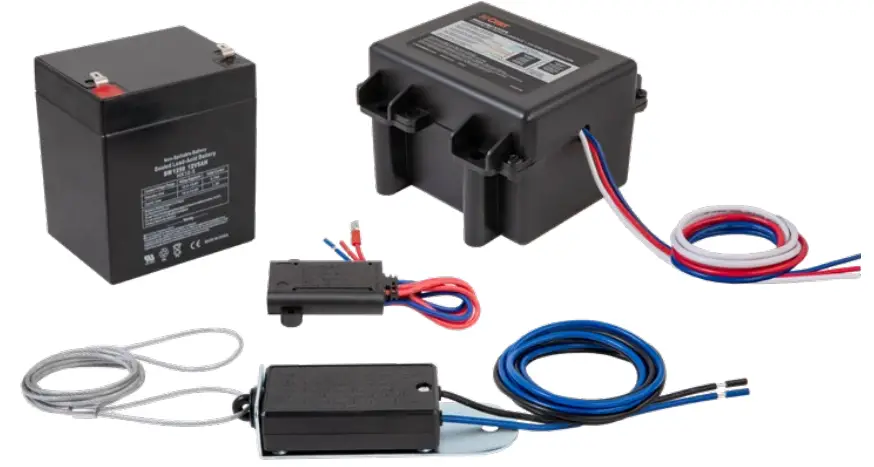 CURT 52040 Soft Trac 1 Breakaway Kit with Charger - fig 1