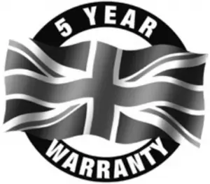 5 Year Warranty