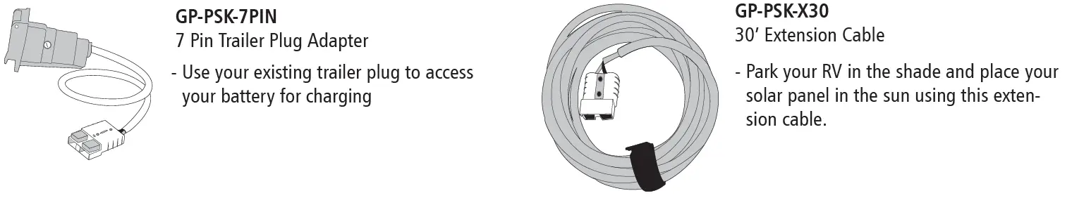 DOMETIC GP-PSK-90 130-watt Portable Solar Kit 2