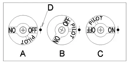 PATRIOT PT CTF 2NG Natural Gas 25 lb Countertop Fryer - LIGHTING THE PILOT 2