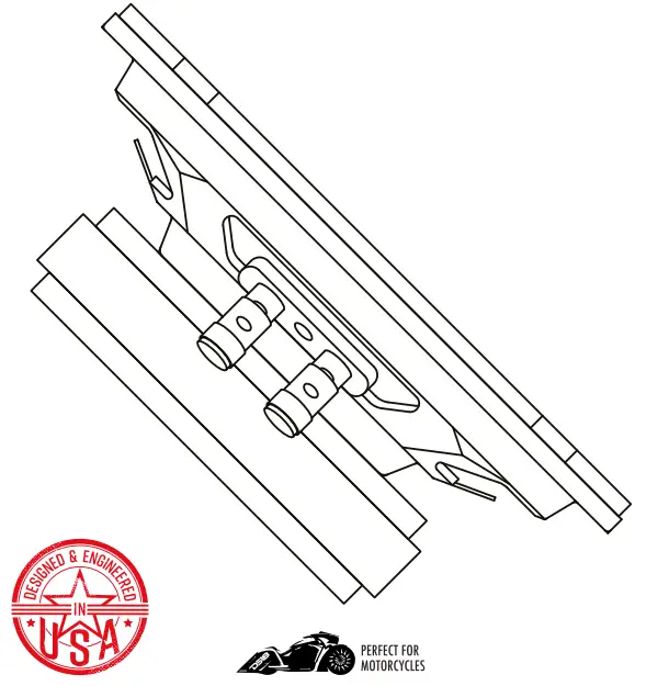 DS18 PRO CF6.4SL 6.5 Inch Slim Motorcycle and Motorsports Loudspeaker with Water Resistant Carbon Fiber Cone -