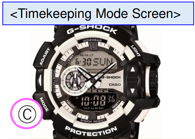 CASIO 5398 DST Setting and Module - Figure 1