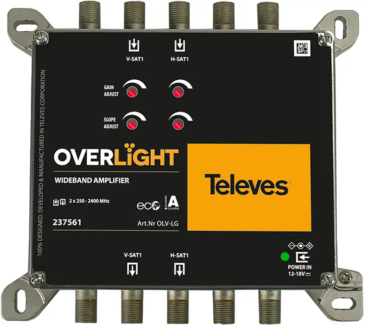 Televes Overlight 2X WideBand Amplifier