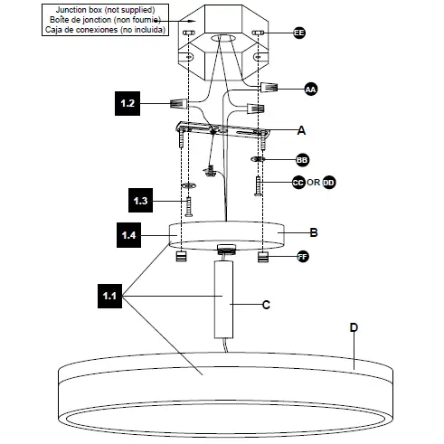 OVE-HDLI015-Kevan-Semi-Flush-Mount-LED-Integrated-4