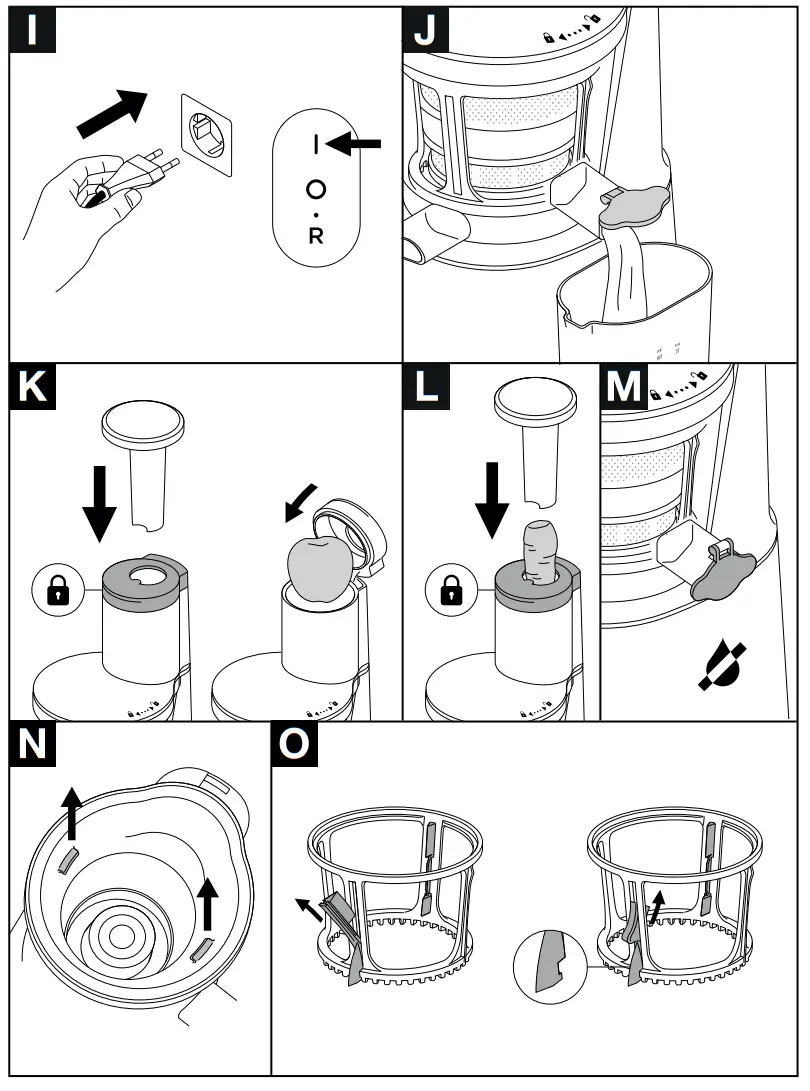 KENWOOD JMP85 PureJuice XL Scroll Press Juicer - fig 2