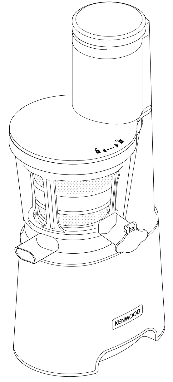 KENWOOD JMP85 PureJuice XL Scroll Press Juicer