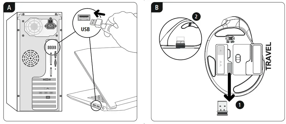 hama 00182697 6-Button Mouse - 1