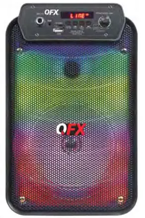 QFX LMS-6 Party Speaker