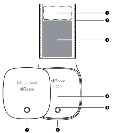 medisana 79490 Sleepace Sleep Monitor fig 1