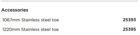 FIG 2 SPECIFICATIONS