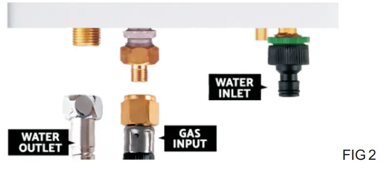 SAN HIMA SH WGH BUM A Gas Hot Water System - Fig 5