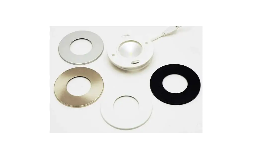 Led World Lighting Qs-rd-cob3w-12v 3w Led Puck Light Recessed Mount Instruction Manual