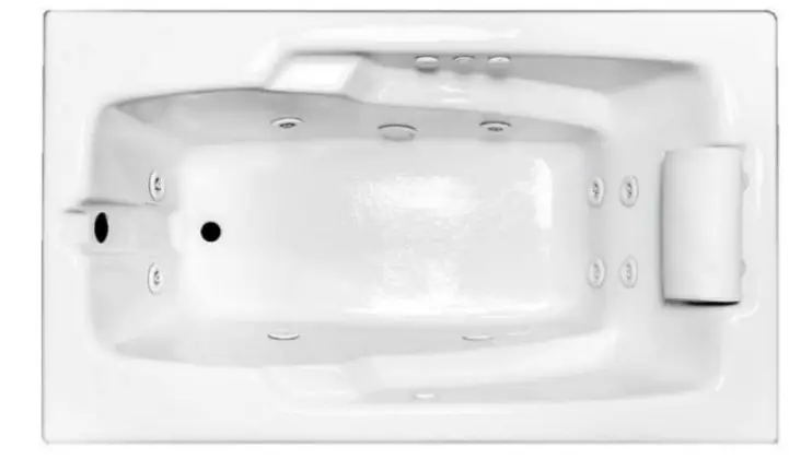 Laurel Mountain MERCER II 60 X 36 Inch Drop In Acrylic Whirlpool
