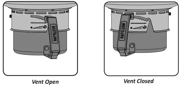 NAPOLEON PRO22K-CART-2 Outdoor Charcoal Grill 4