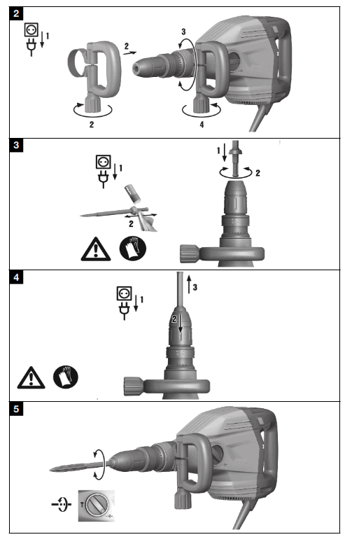 HILTI 700-AVR Breaker Hammer Corded - Fig2