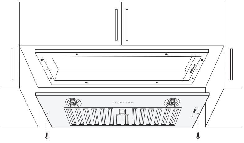 HAUSLANE IN R100SS 30 Convertible Range Hood Insert - FIGURE 11