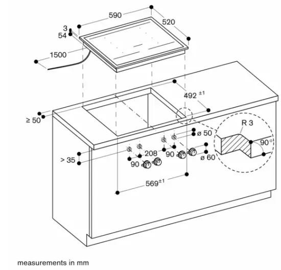 GAGGENAU-VI462113-Vario-Flex-Induction-Cooktop-FIG 3