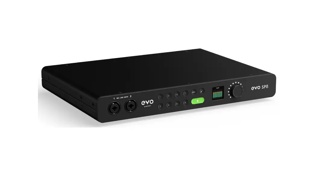 Evo Sp8 8 Channel Smart Preamp With Ad/da User Guide