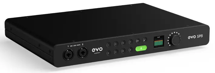 evo SP8 8 Channel Smart Preamp with AD DA